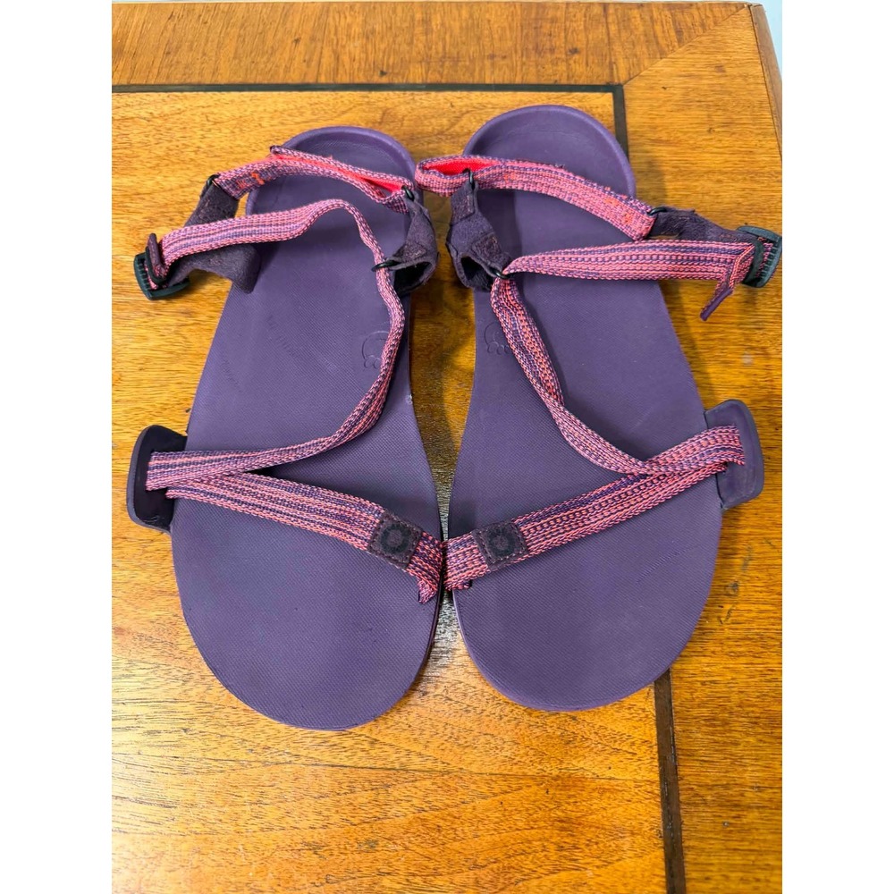 Xero Shoes Z-Trail EV Womens 9 Purple Pink Minimalist Barefoot Sport Sandals